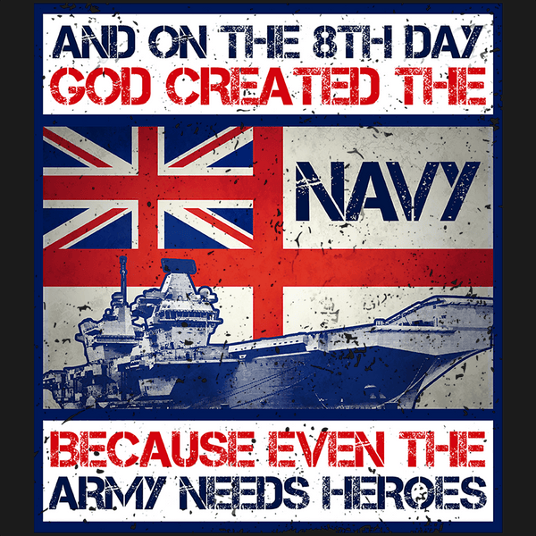 God Created The Navy Unisex T Shirt
