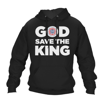 God Save The King Emblem Hoodie