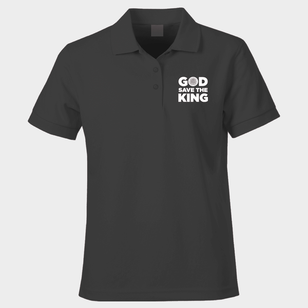 God Save The King Emblem Polo Shirt