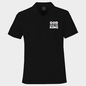 God Save The King Emblem Polo Shirt