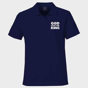 God Save The King Emblem Polo Shirt