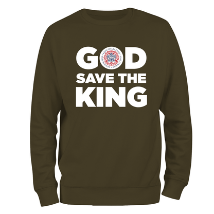 God Save The King Emblem Sweatshirt
