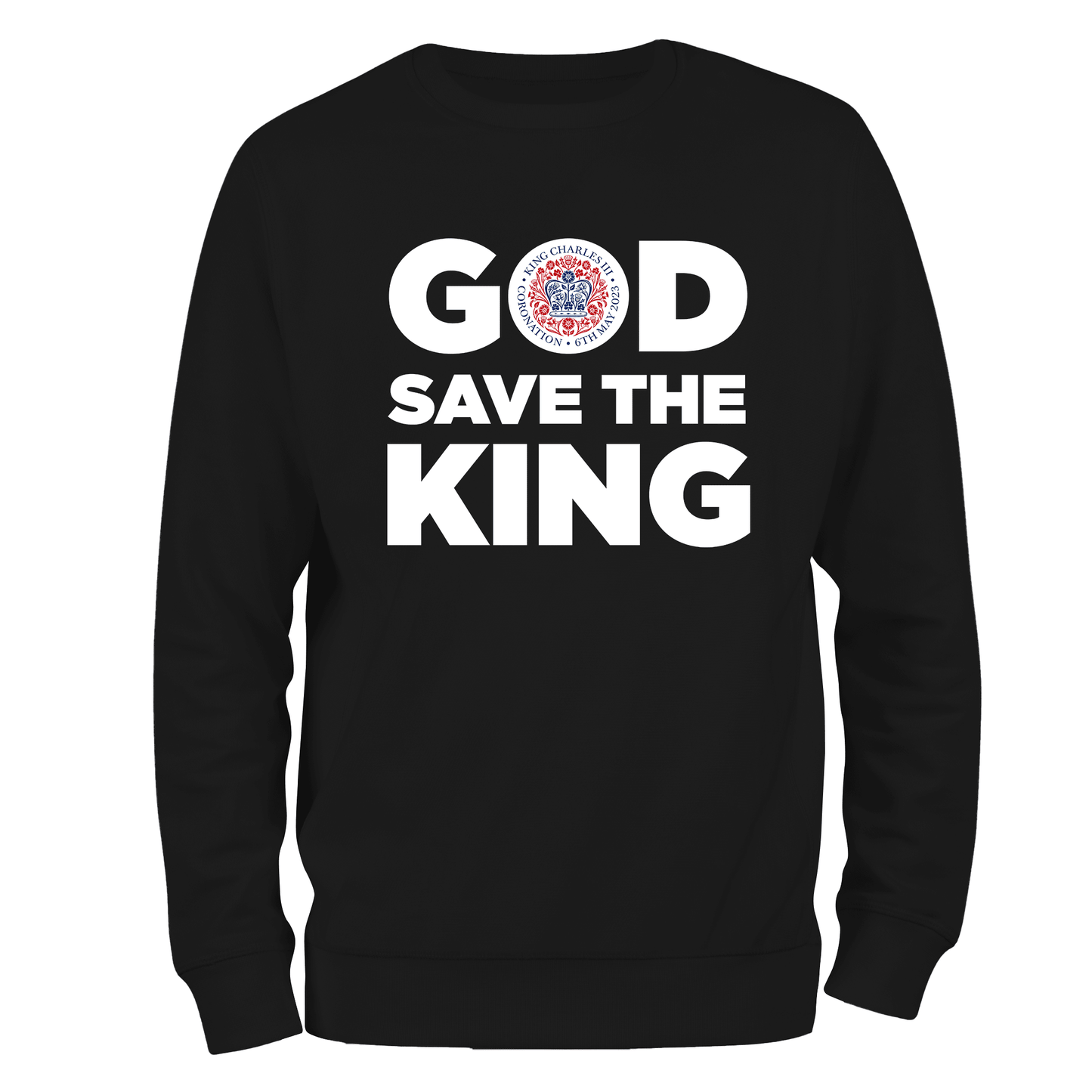 God Save The King Emblem Sweatshirt