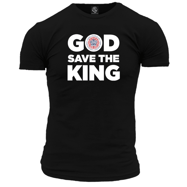 God Save The King Emblem T Shirt