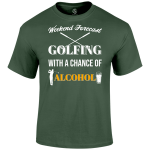 Golf Forecast T Shirt