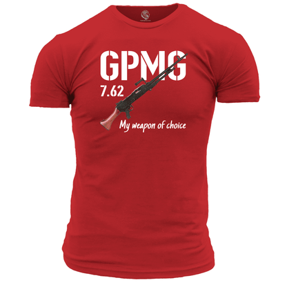 GPMG, My Weapon Of Choice T Shirt
