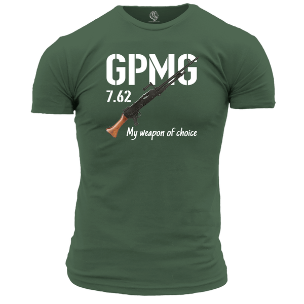 GPMG, My Weapon Of Choice T Shirt