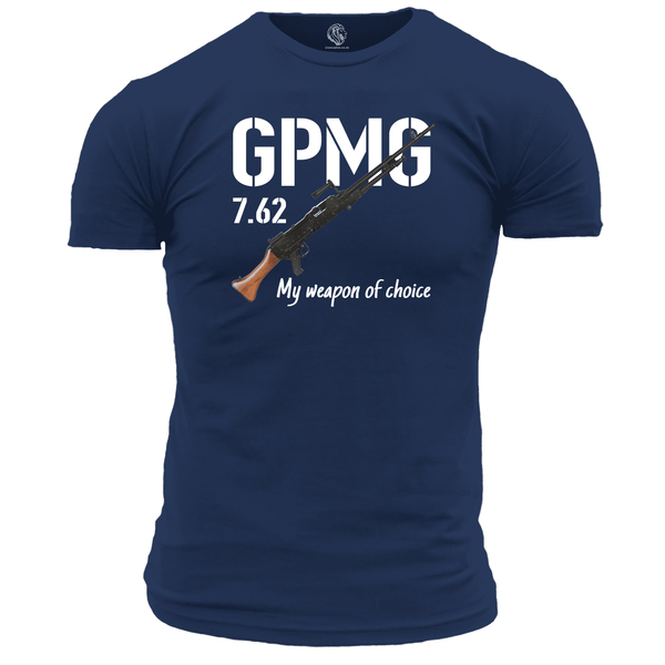 GPMG, My Weapon Of Choice T Shirt