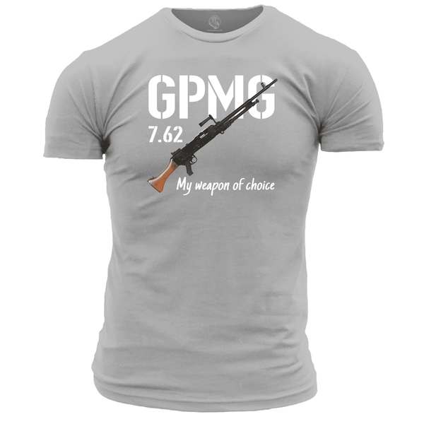 GPMG, My Weapon Of Choice T Shirt