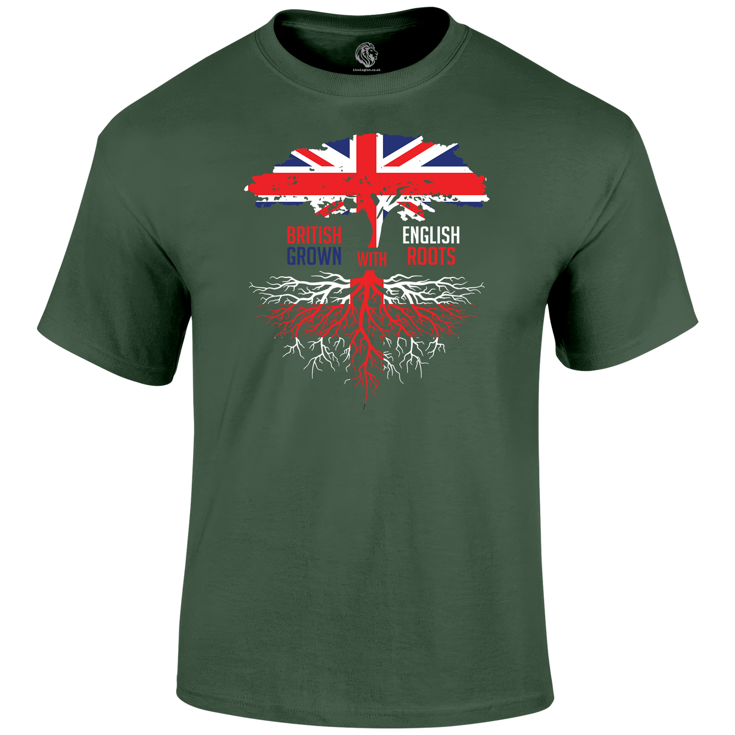 English Roots T Shirt by Lion Legion 