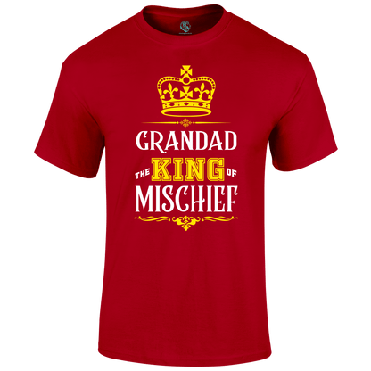 Fathers Day T Shirt Grandad King