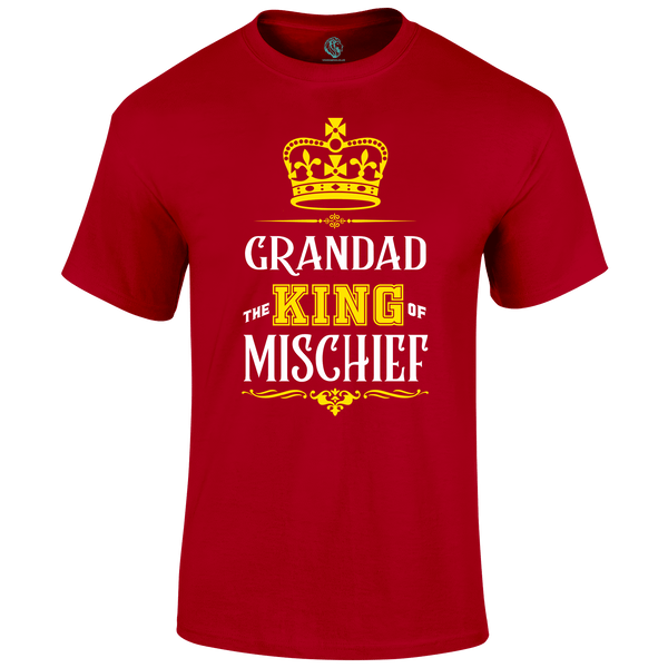Fathers Day T Shirt Grandad King