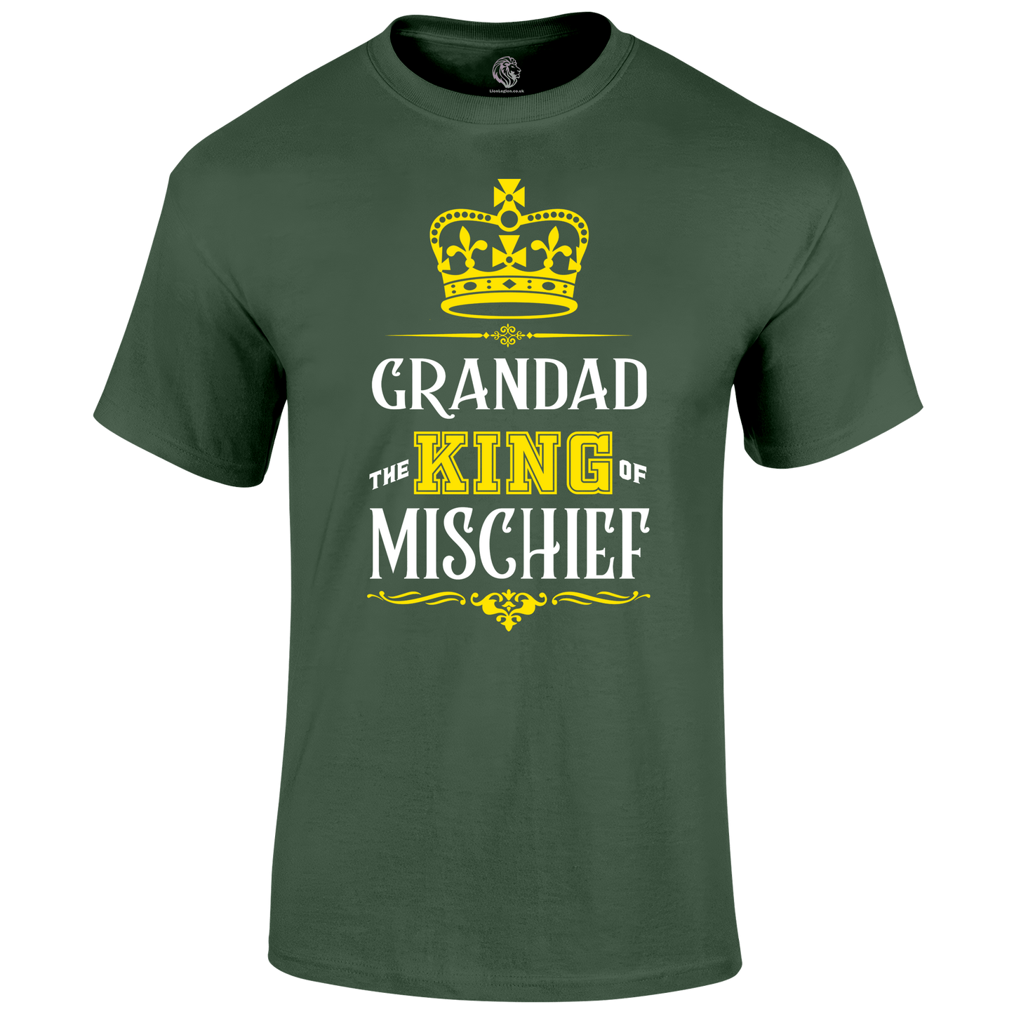 Fathers Day T Shirt Grandad King