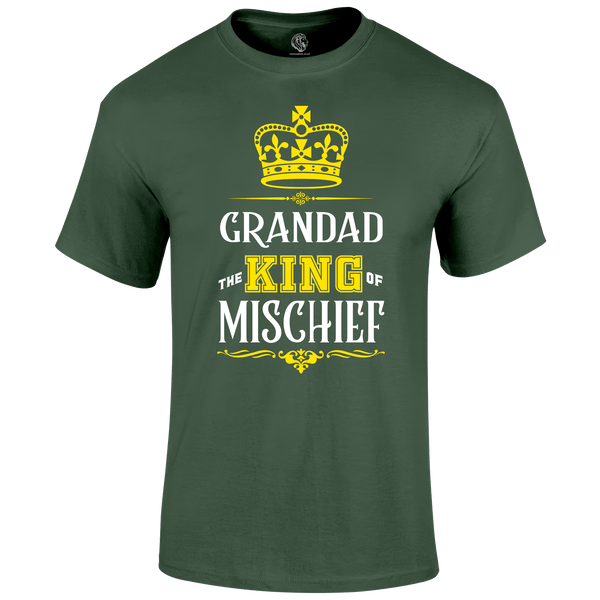 Fathers Day T Shirt Grandad King