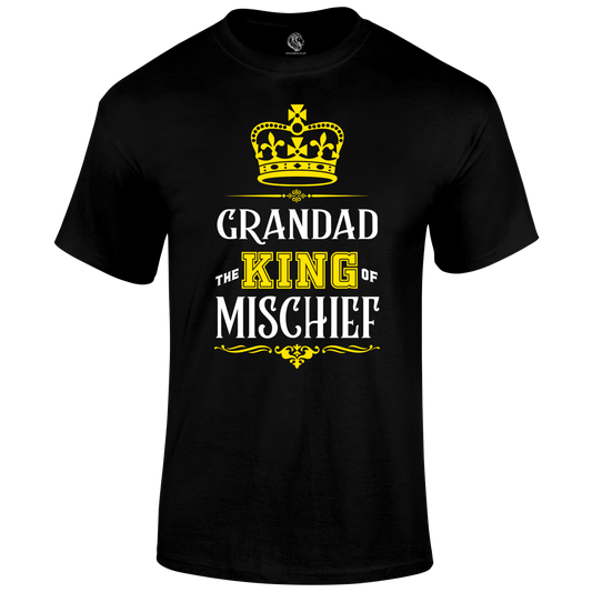 Fathers Day T Shirt Grandad King