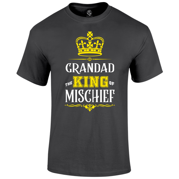 Fathers Day T Shirt Grandad King
