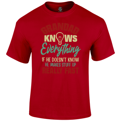 Grandad Knows T Shirt