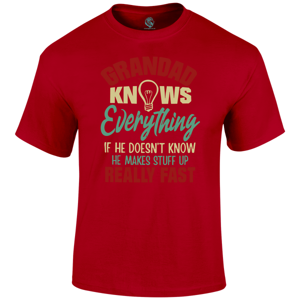 Grandad Knows T Shirt