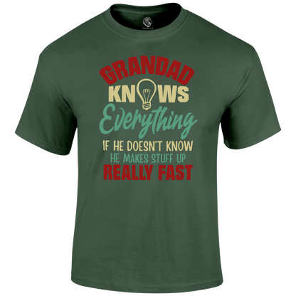 Grandad Knows T Shirt