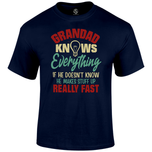 Grandad Knows T Shirt