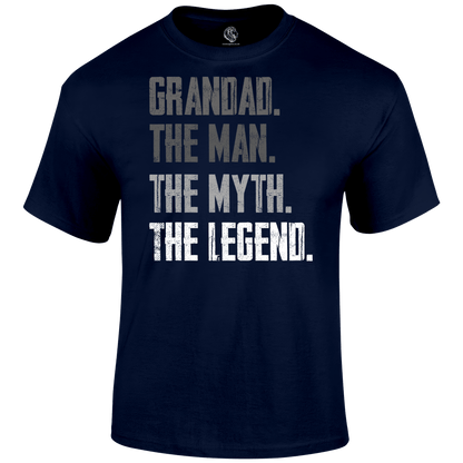 Father's Day T Shirt Grandad Legend