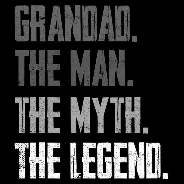 Father's Day T Shirt Grandad Legend
