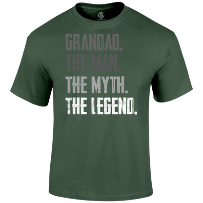 Father's Day T Shirt Grandad Legend