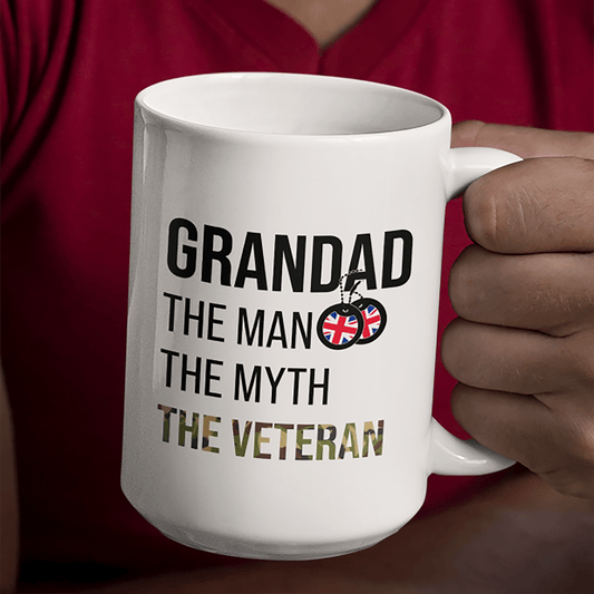 Grandad The Man The Myth Jumbo Mug