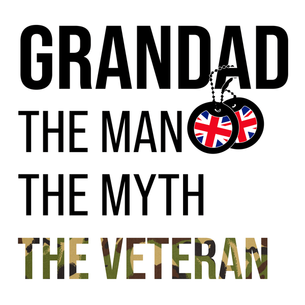 Grandad The Man The Myth Jumbo Mug
