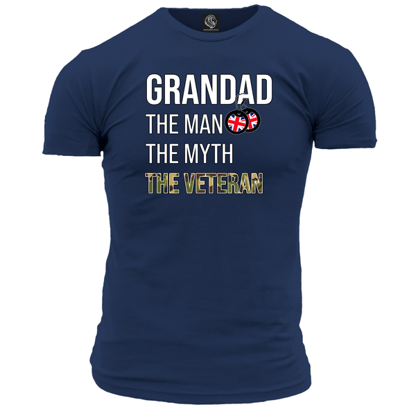 Grandad The Man The Myth T Shirt
