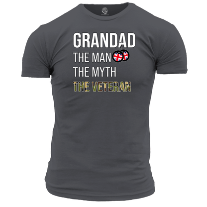Grandad The Man The Myth T Shirt