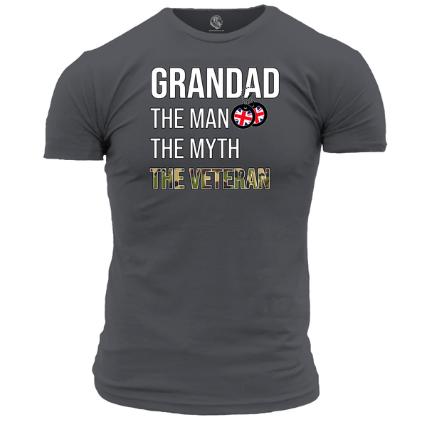 Grandad The Man The Myth T Shirt