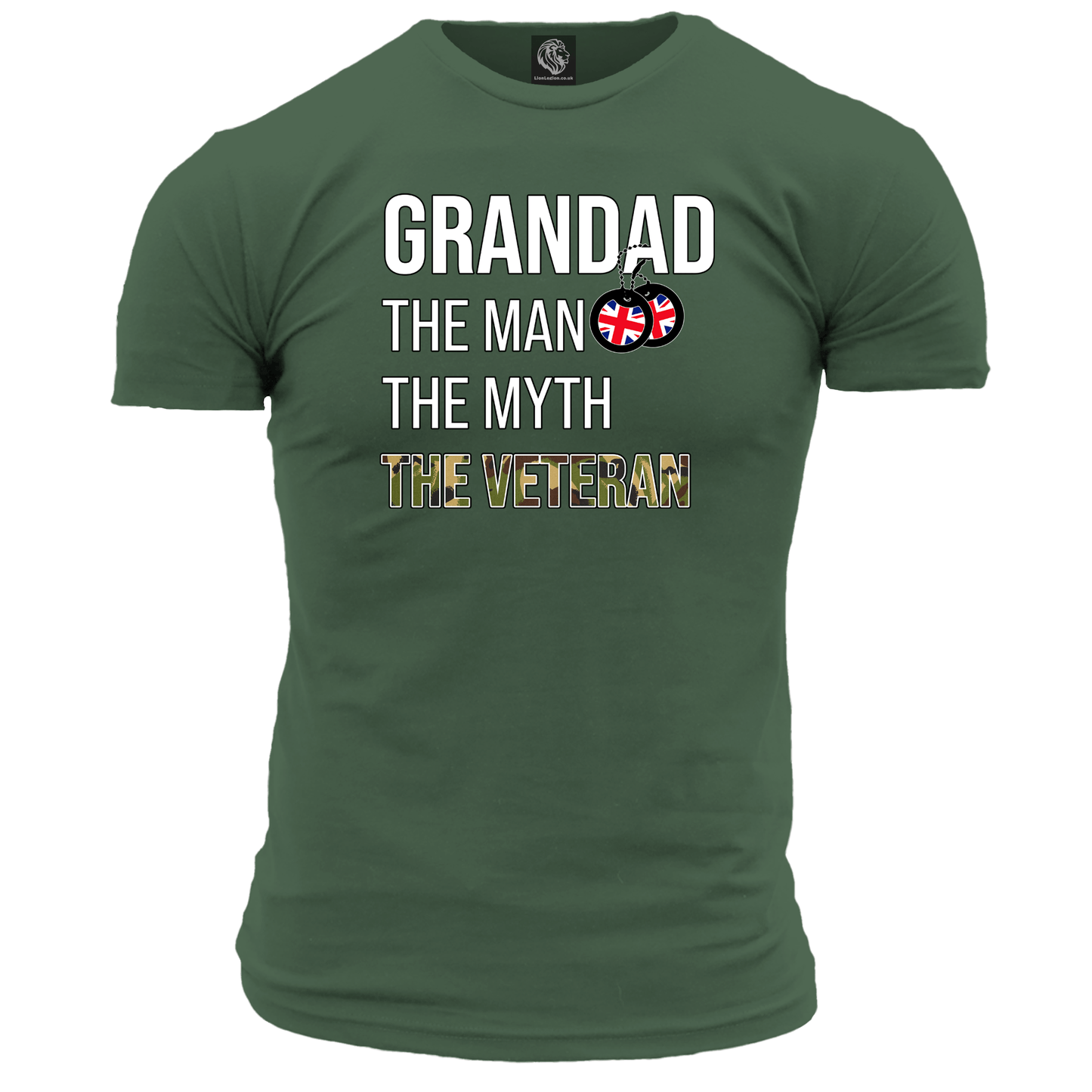 Grandad The Man The Myth T Shirt