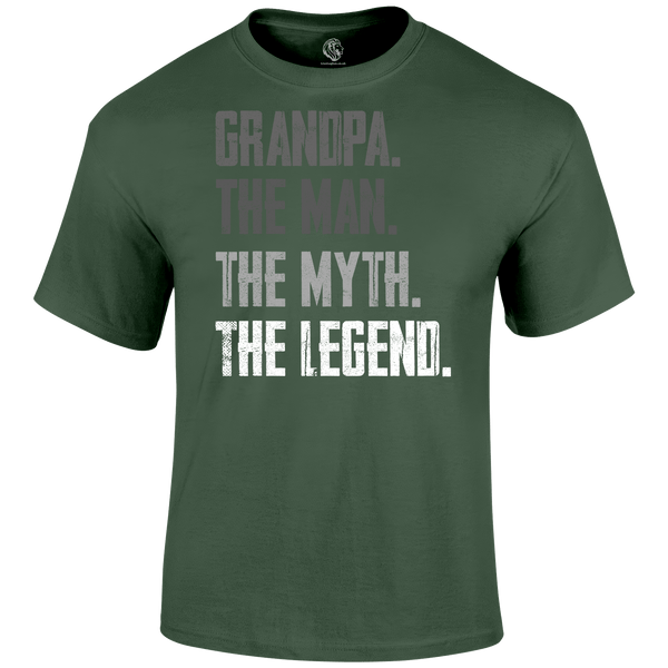 Grandad T Shirt Grandpa Legend