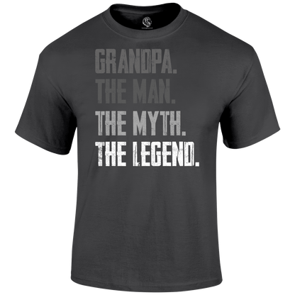 Grandad T Shirt Grandpa Legend