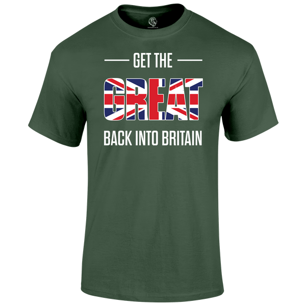 Patriotic T Shirt Great Britain
