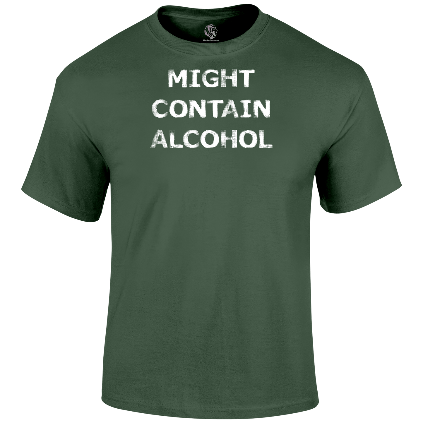 Might Contain Alcohol T Shirt by Lion Legion 