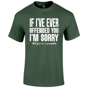 I'm Sorry T Shirt