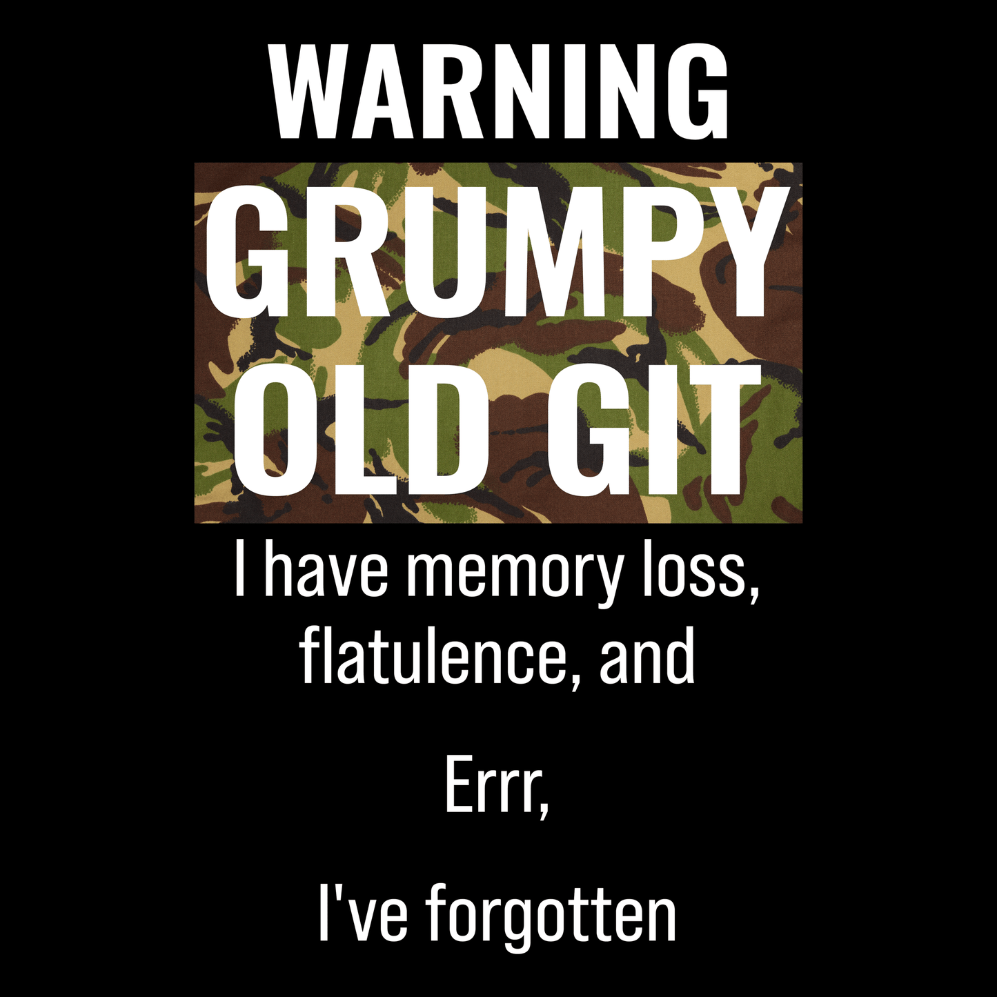 Veteran Hoodie Grumpy Old Git