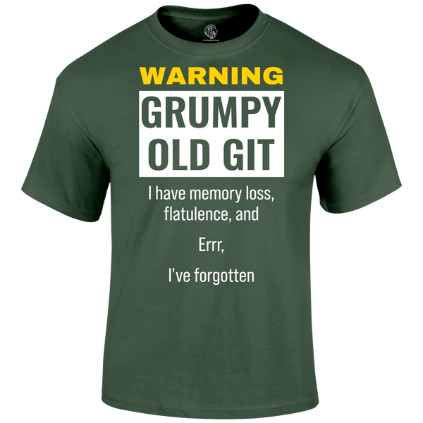 Grumpy Old Git T Shirt