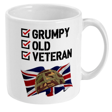 Grumpy Old Veteran Jumbo Mug