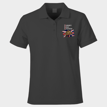 Grumpy Old Veteran Polo Shirt