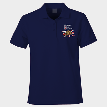 Grumpy Old Veteran Polo Shirt