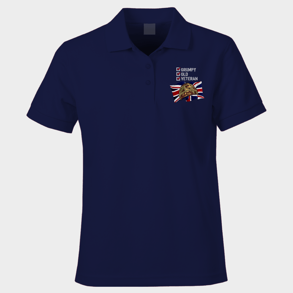 Grumpy Old Veteran Polo Shirt