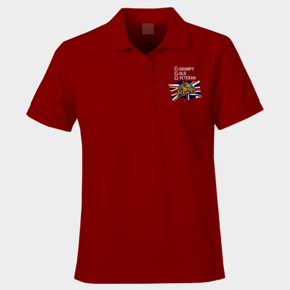 Grumpy Old Veteran Polo Shirt