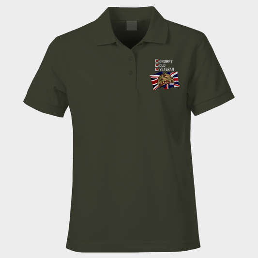 Grumpy Old Veteran Polo Shirt
