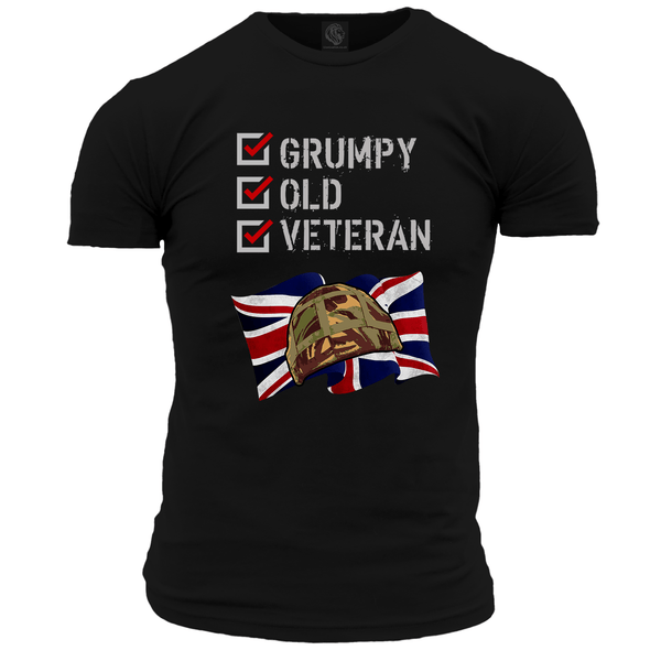 Grumpy Old Veteran T Shirt