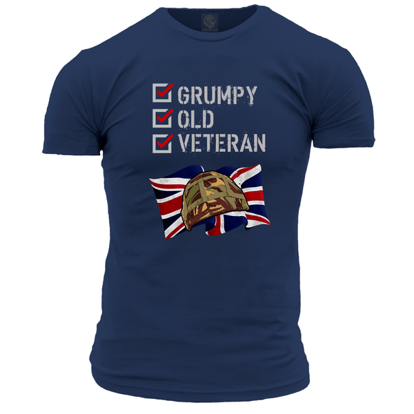 Grumpy Old Veteran T Shirt