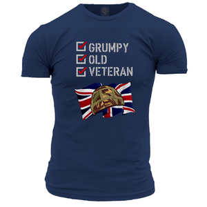 Grumpy Old Veteran T Shirt - SALE