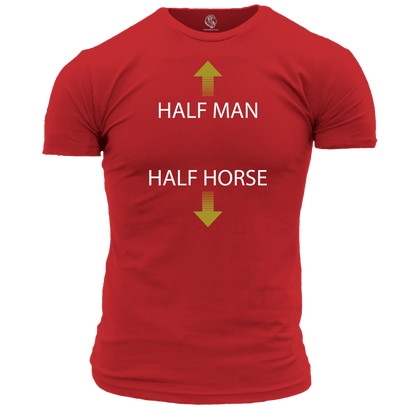 Half Man T Shirt